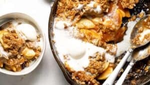 Apple crisp.