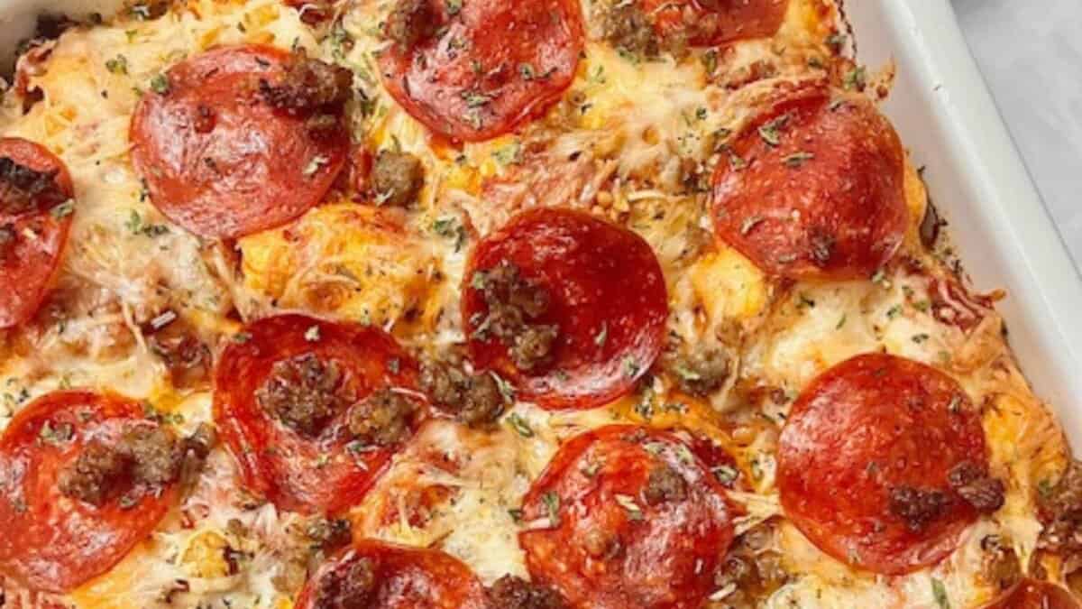 Bubble Up Pizza.