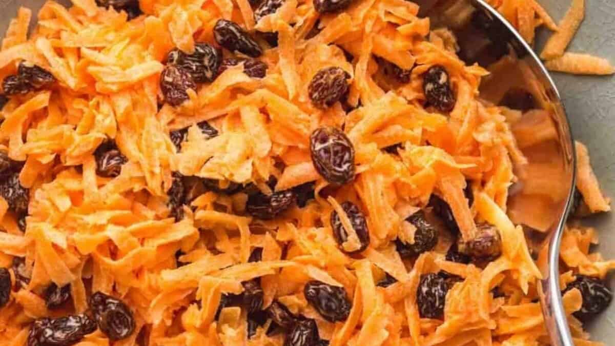 Carrot Raisin Salad.