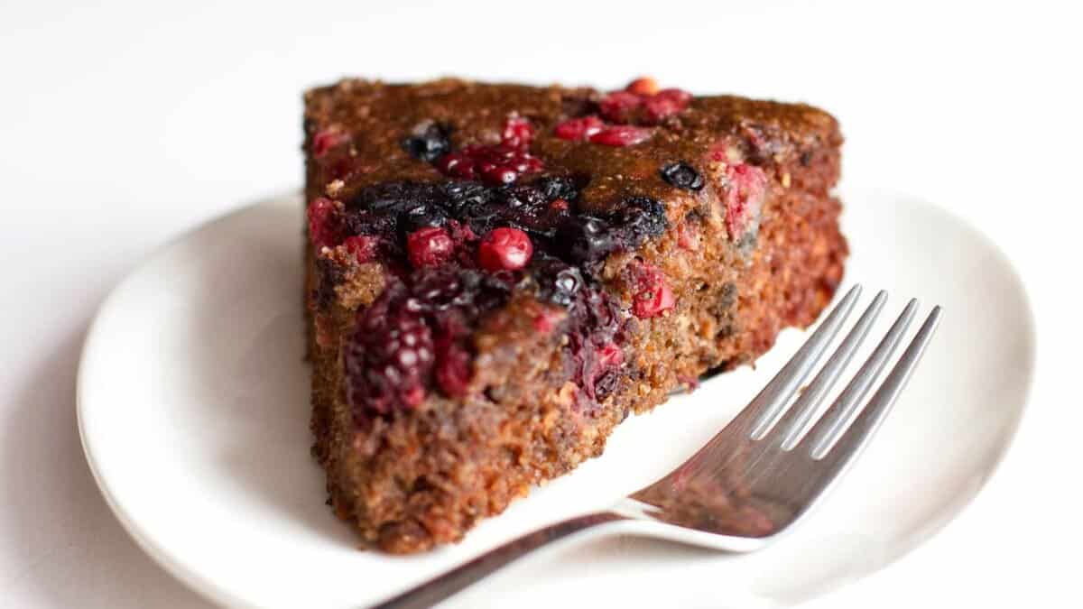 Chocolate Cake with Berries.