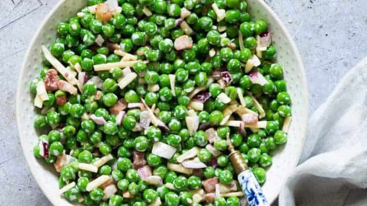 Easy Pea Salad.
