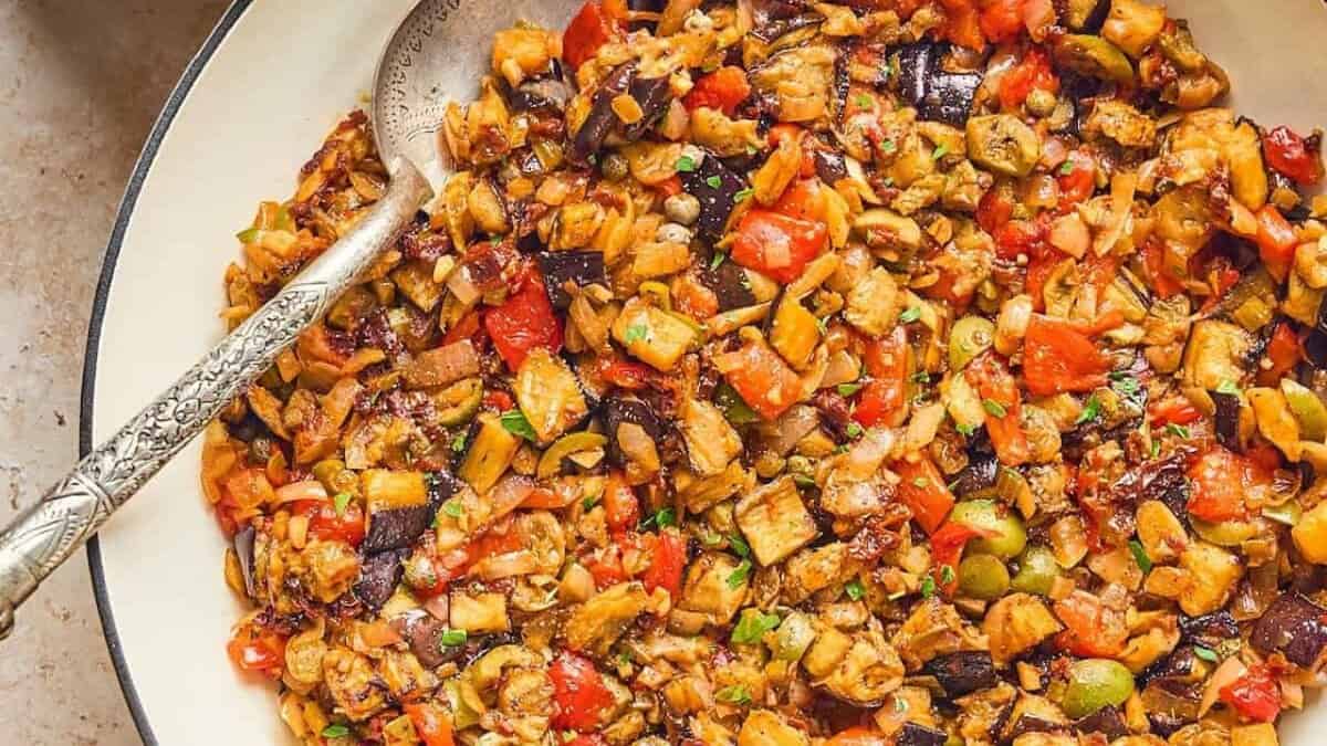 Eggplant Caponata.