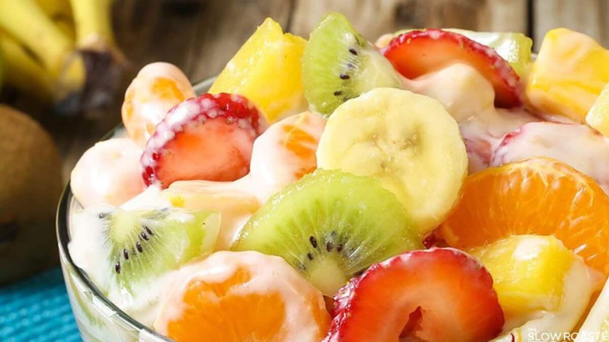 Hawaiian Cheesecake Salad.