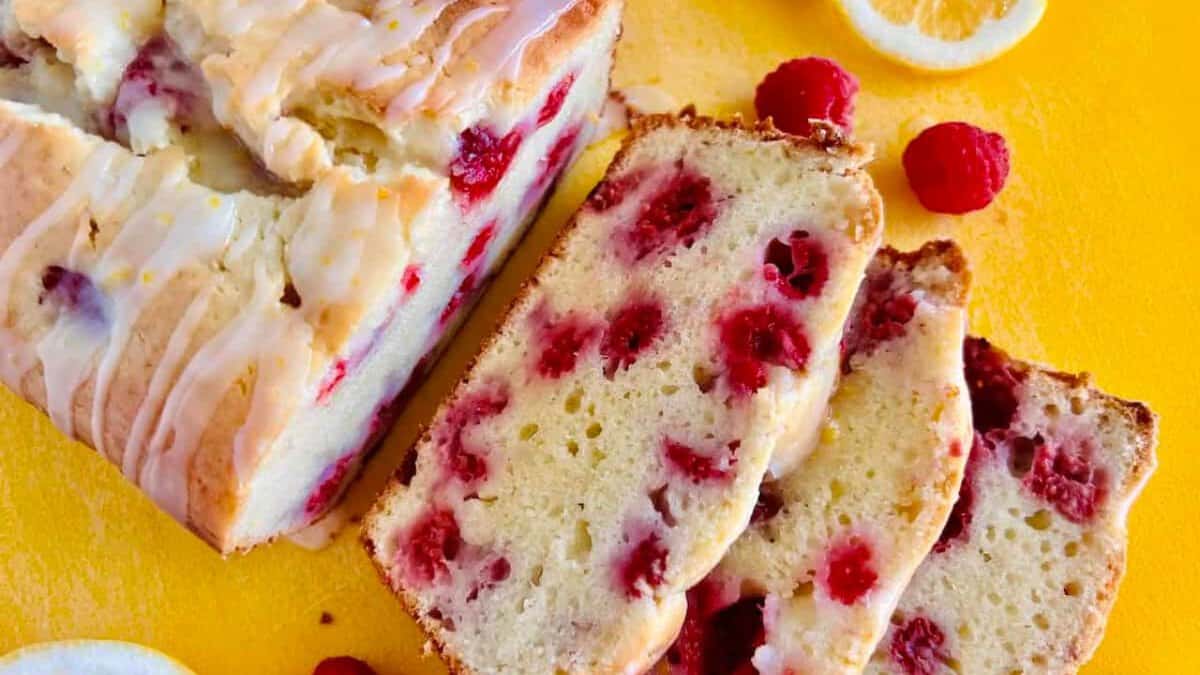 Raspberry Lemon Loaf.