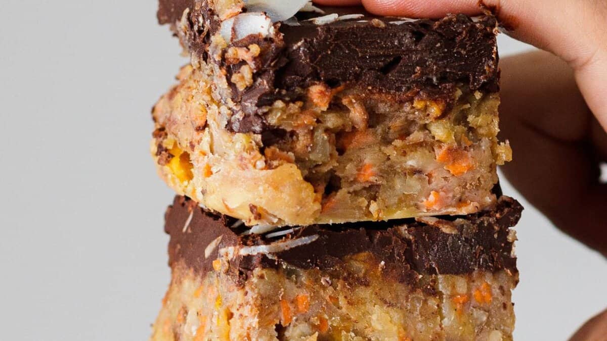 Raw Vegan Carrot Cake.