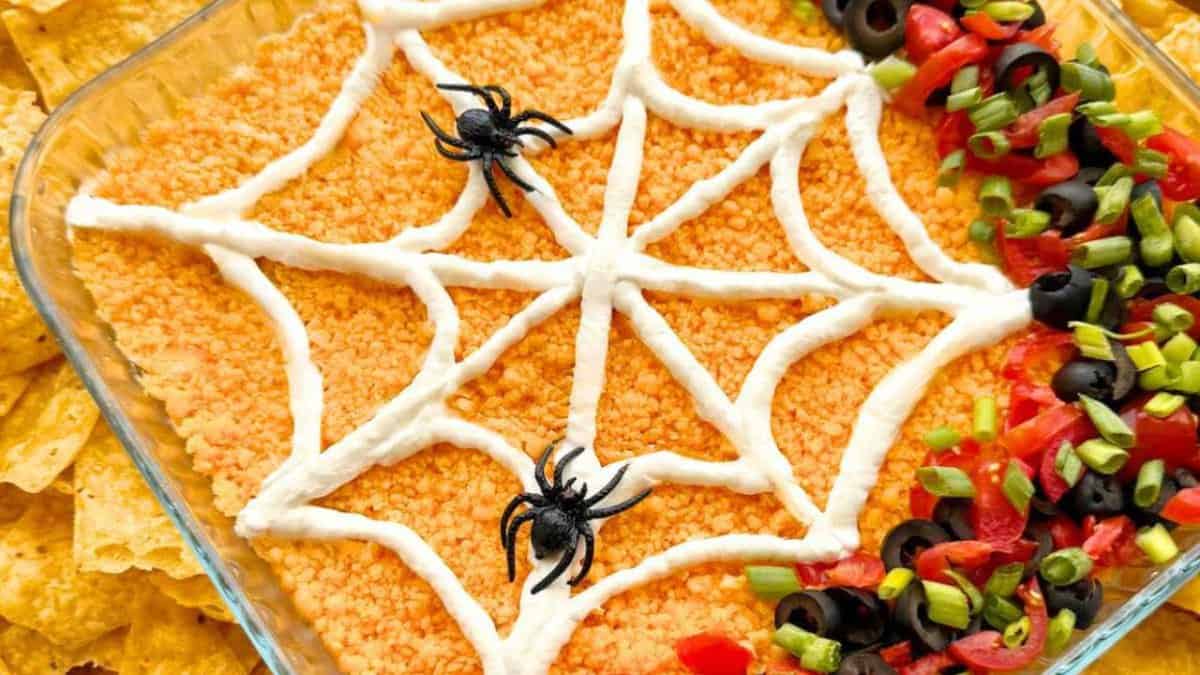 Halloween 7-Layer Dip.