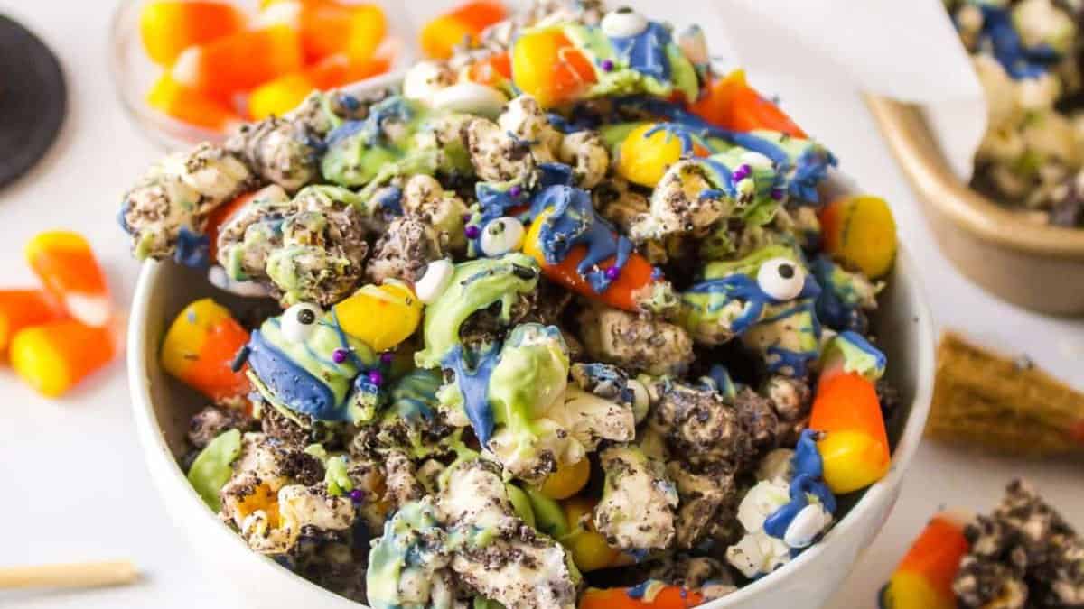 Halloween Popcorn.