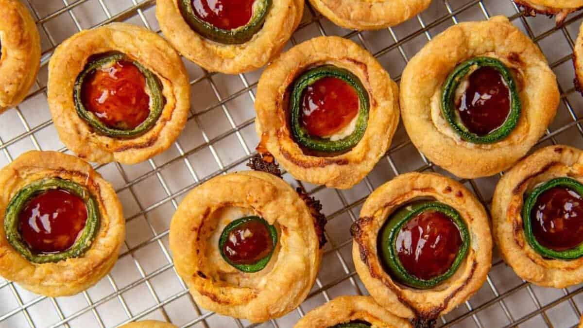 Jalapeño Eyeball Tarts.