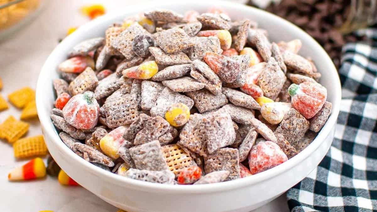 Halloween Puppy Chow.