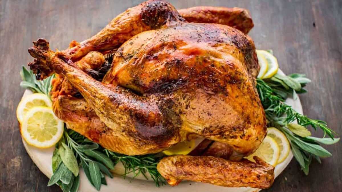 Italian Style Roasted Turkey.