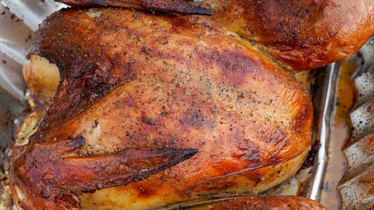 Juicy Smoked Spatchcock Turkey Recipe with Crisp Skin.