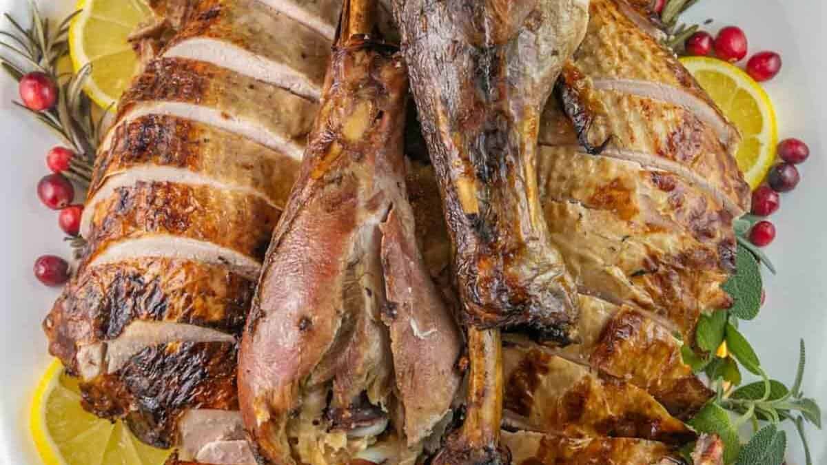 Sous Vide Whole Turkey.