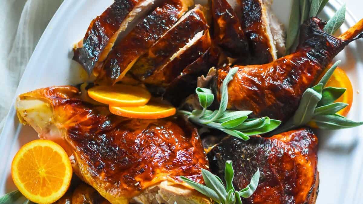 Southern Spiced Buttermilk Brined Turkey.