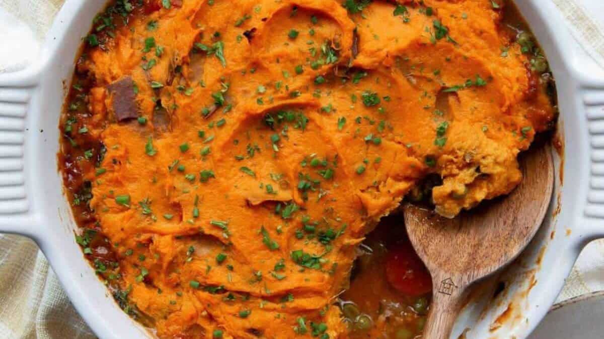 Sweet Potato Shepherd’s Pie.