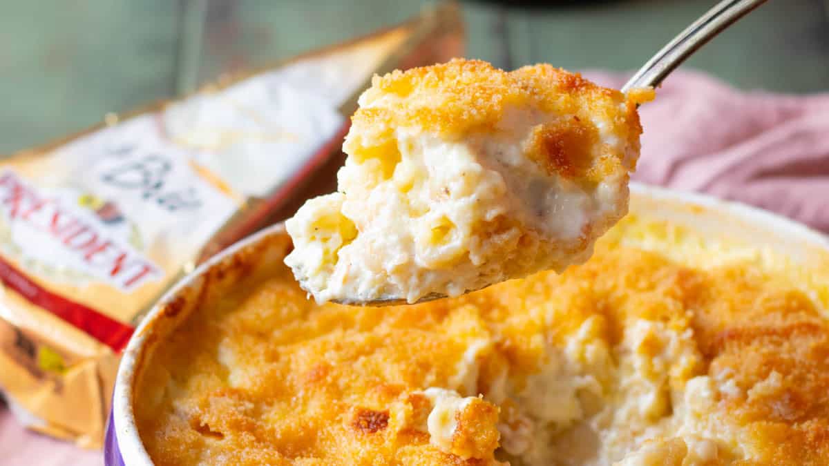 Brie mac and cheese.