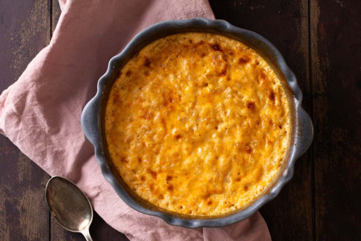 A gouda mac and cheese.